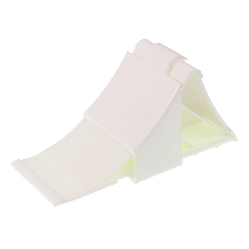 KLIN POD KOŁA L=225MM PLASTIKOWY valge, OBCIĄŻENIE DO 1,6T + MOCOWANIE