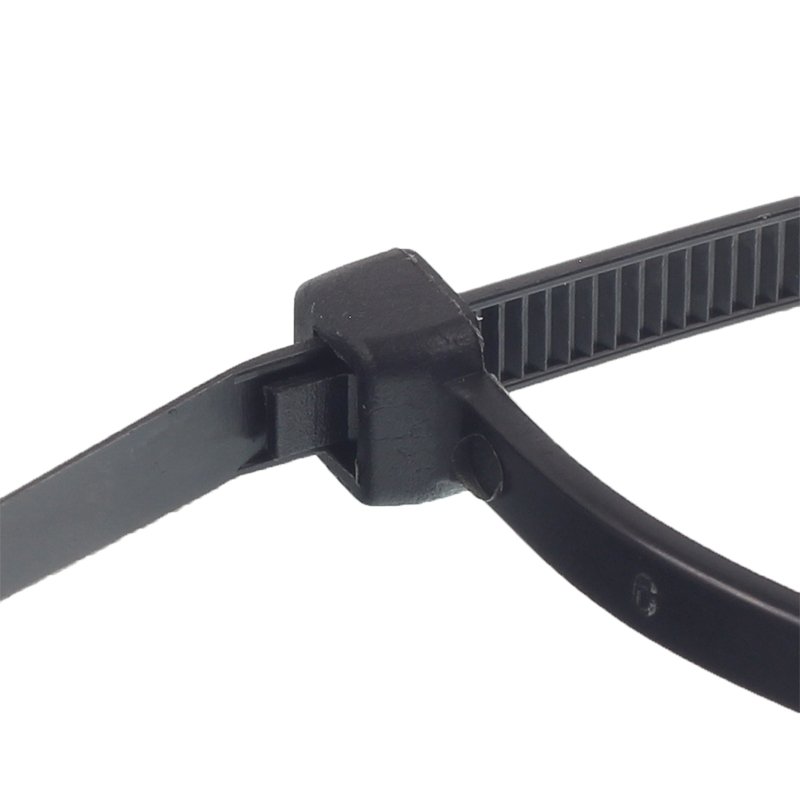 Kaablisidemed, 100x2.5MM, must plastik, 100 tk/pakk