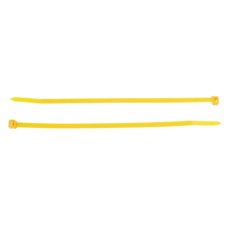 Kaablisidemed, 120x2.5MM, kollane plastik, 100 tk/pakk
