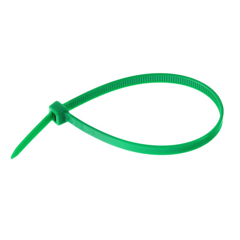 Kaablisidemed, 120x2.5MM, roheline plastik, 100 tk/pakk