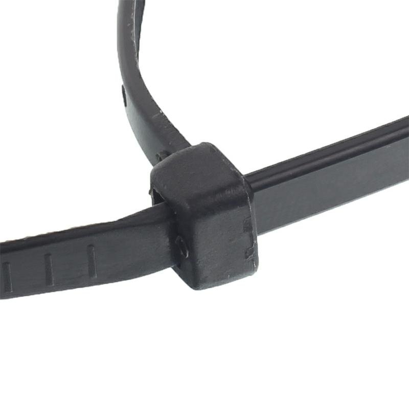 Kaablisidemed, 150x2.5MM, must plastik, 100 tk/pakk