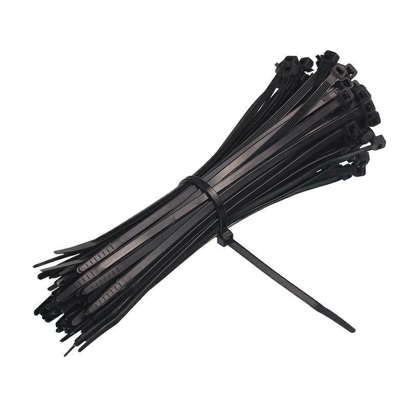Kaablisidemed, 160x2.5MM, must plastik, 100 tk/pakk