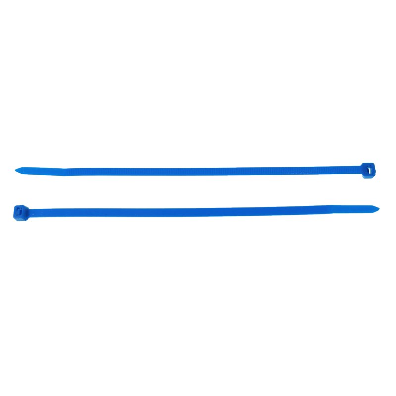 Kaablisidemed, 200x2.5MM, sinine plastik, 100 tk/pakk