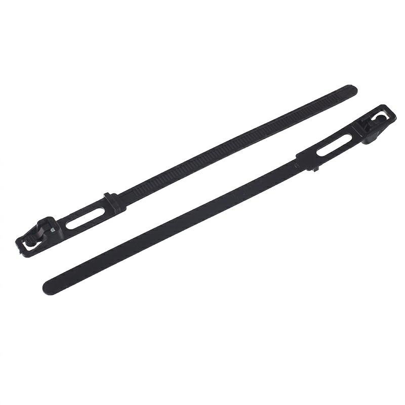 Kaablisidemed, RELEASABLE, 250x7.6MM must, plastik, 100 tk/pakk