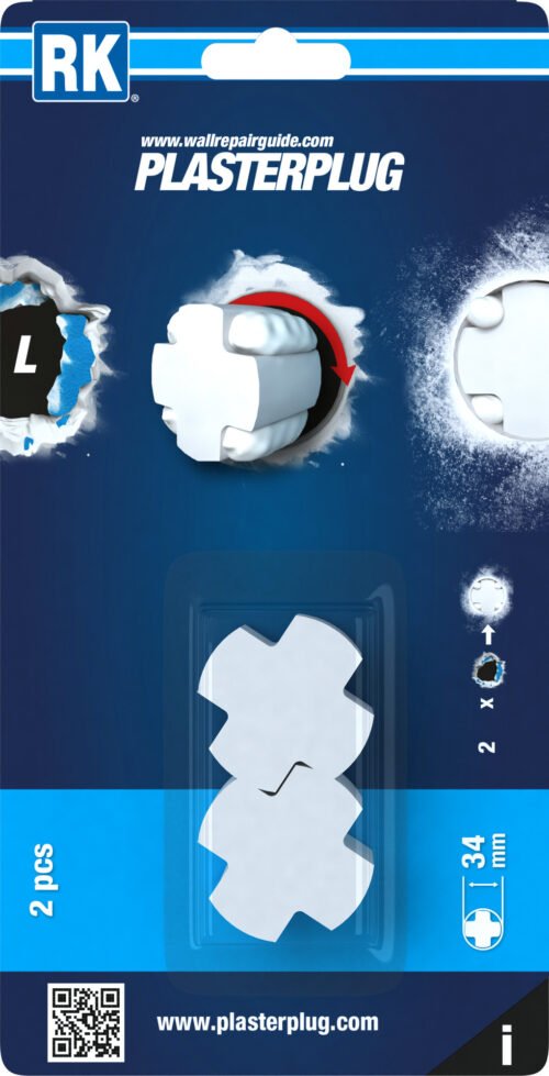 Kipsplaadi paranduskomplekt RK PLASTERPLUG L 34mm 2tk/pakendis* | Käsitööriistad>Maalritarbed | RK | Trollo.ee | Üle 10 000 toote