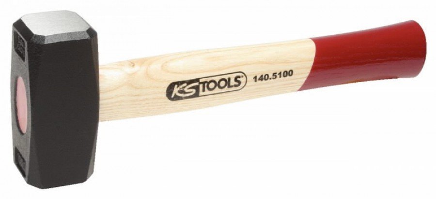 Kivihaamer hikkoripuust varrega 1500g, KS Tools