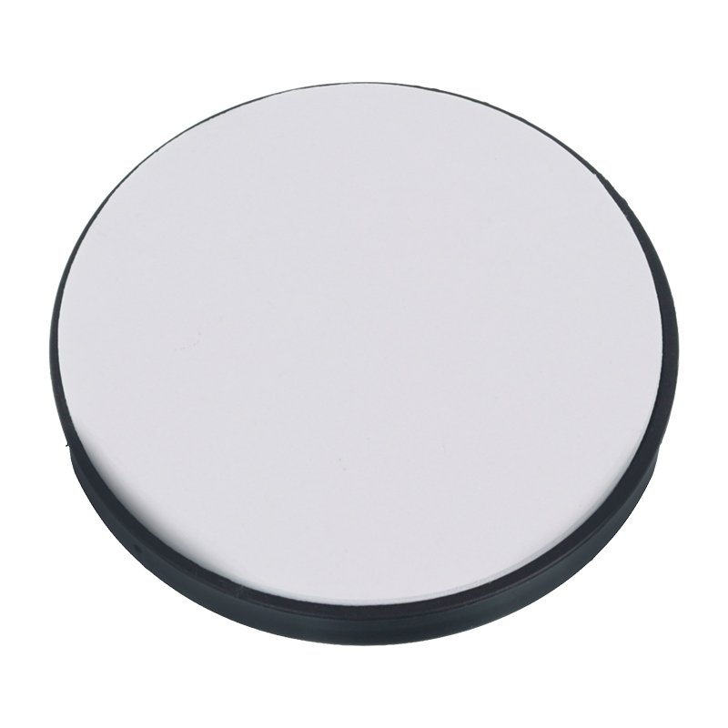 Kollane STICK-ON ROUND REFLECTOR FI 60MM, FRAMED