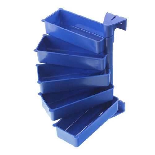 Komplekt OF 5 ROTATING CONTAINERS sinine - 220x90X50/360MM | Garaazitehnika | Hermon | Trollo.ee | Üle 10 000 toote
