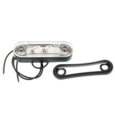 Küljetuli valge DIODE OVAL 12/24V