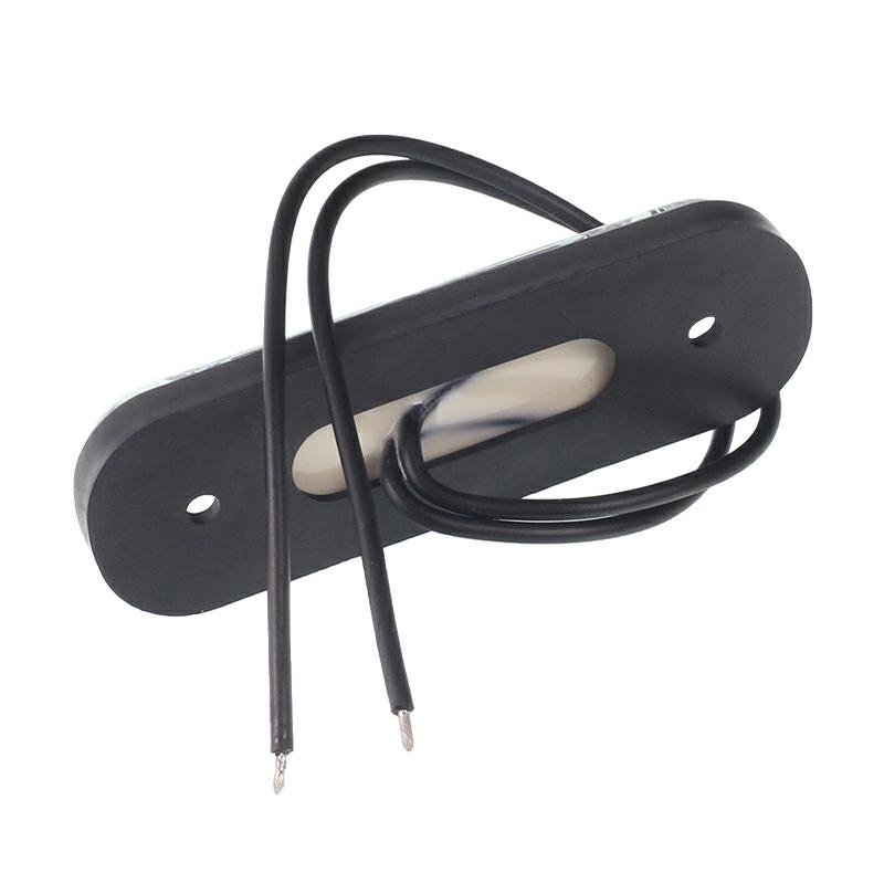 Küljetuli valge DIODE OVAL FLAT 12/24V, 3 DIODE - SCHMITZ, KRONE