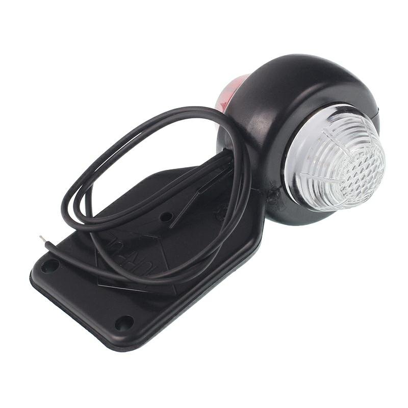 Küljetuli valge-punane DIODE HANGED, parem, 12/24V