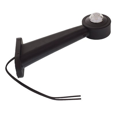 Küljetuli valge-punane DIODE ON THE SLANT pikendus ARM, vasak, 12/24V