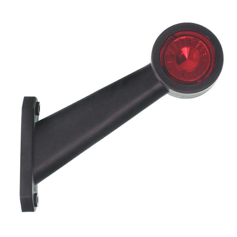 Küljetuli valge-punane DIODE ON THE SLANT pikendus ARM,parem pikk,12