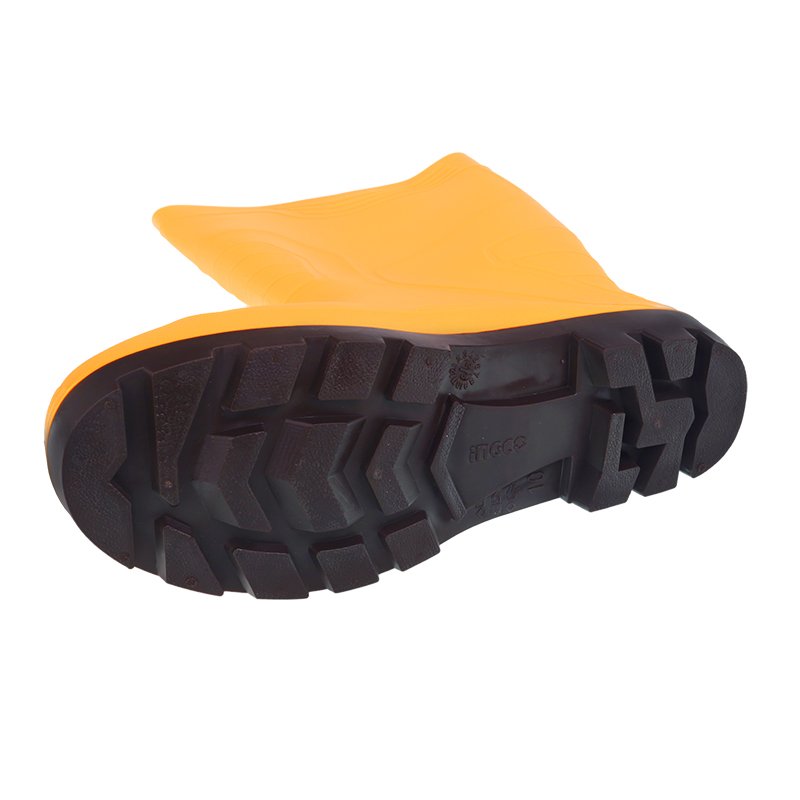 Kumm PVC BOOTS - ROZMIAR 46, kollane, HEIGHT 37CM