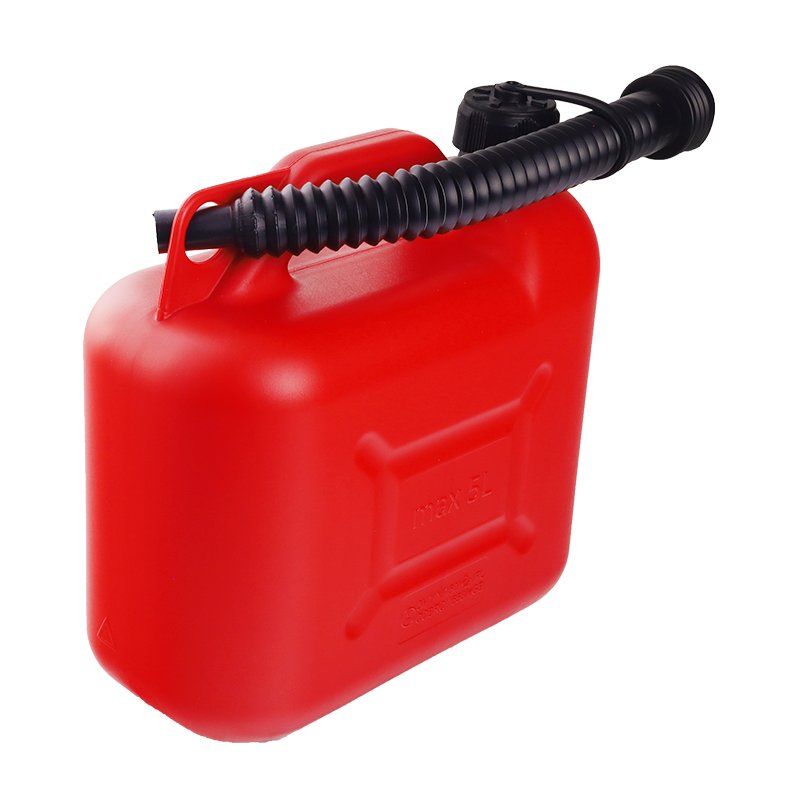 Kütus CAN, plastik, 5L, punane