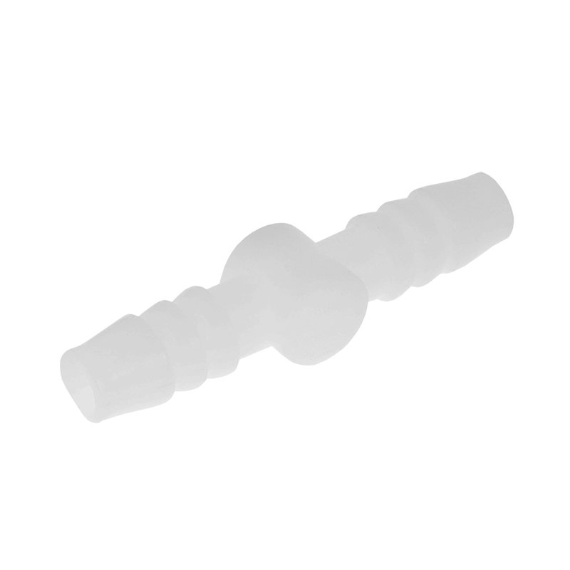 ŁĄCZNIK PLASTIKOWY DO WĘŻY PALIWA PROSTY FI 8mm - valge