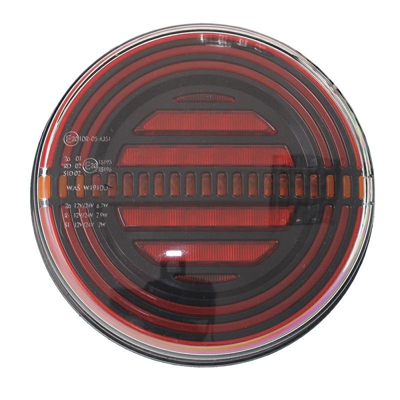 LAMPA TYLNA ZESP. 3-SEGM. L/P, DIODOWA PRZEW, 12/24V