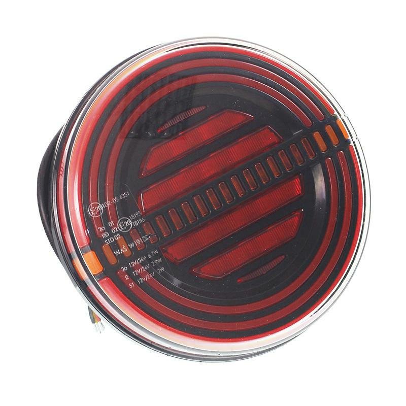 LAMPA TYLNA ZESP. 3-SEGM. L/P, DIODOWA PRZEW, 12/24V