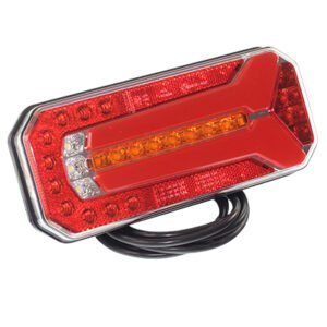 LAMPA TYLNA ZESPOLONA DIODOWA L/P PRZEWODEM