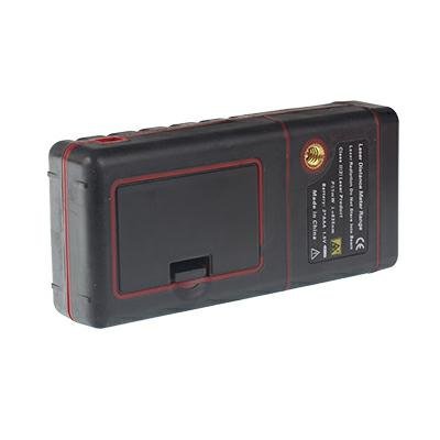 LASER DISTANCE METER, DIGITAL, must/punane, 40M
