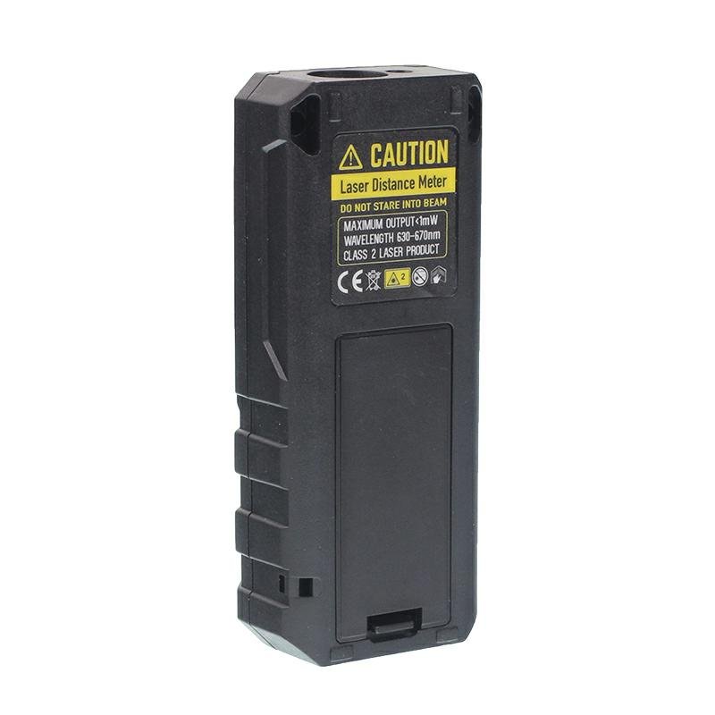 LASER DISTANCE METER, DIGITAL, must/punane, 40M