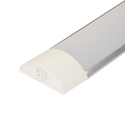 LED-PANEELI VALGUS SISERUUMIDES 10W, 230V 300X75X25MM, NUPUGA IP20, 800LM, 6500K, CE, LAGI, SEINALE PAIGALDATAV