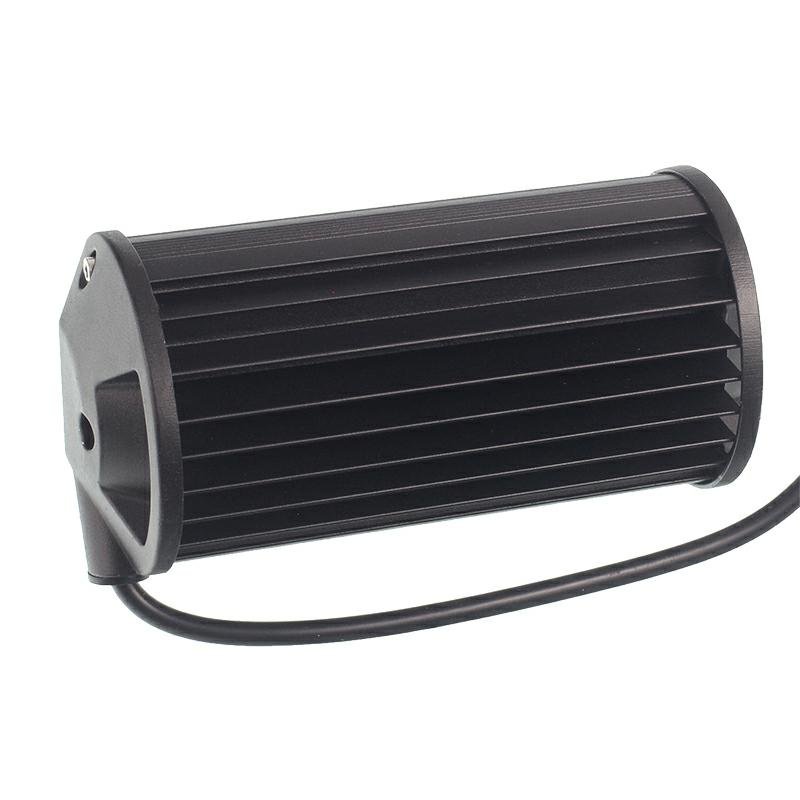LED PANEL, STRAIGHT, 24 LEDS IN 4 ROWS, tagumine MOUNT, REFLECTOR, 12-80V