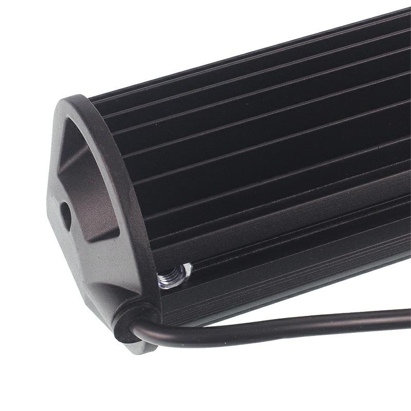 LED PANEL, STRAIGHT, 24 LEDS IN 4 ROWS, tagumine MOUNT, REFLECTOR, 12-80V