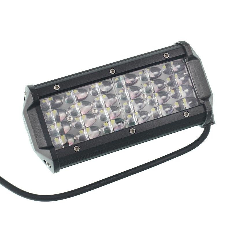 LED PANEL, STRAIGHT, 24 LEDS IN 4 ROWS, tagumine MOUNT, REFLECTOR, 12-80V