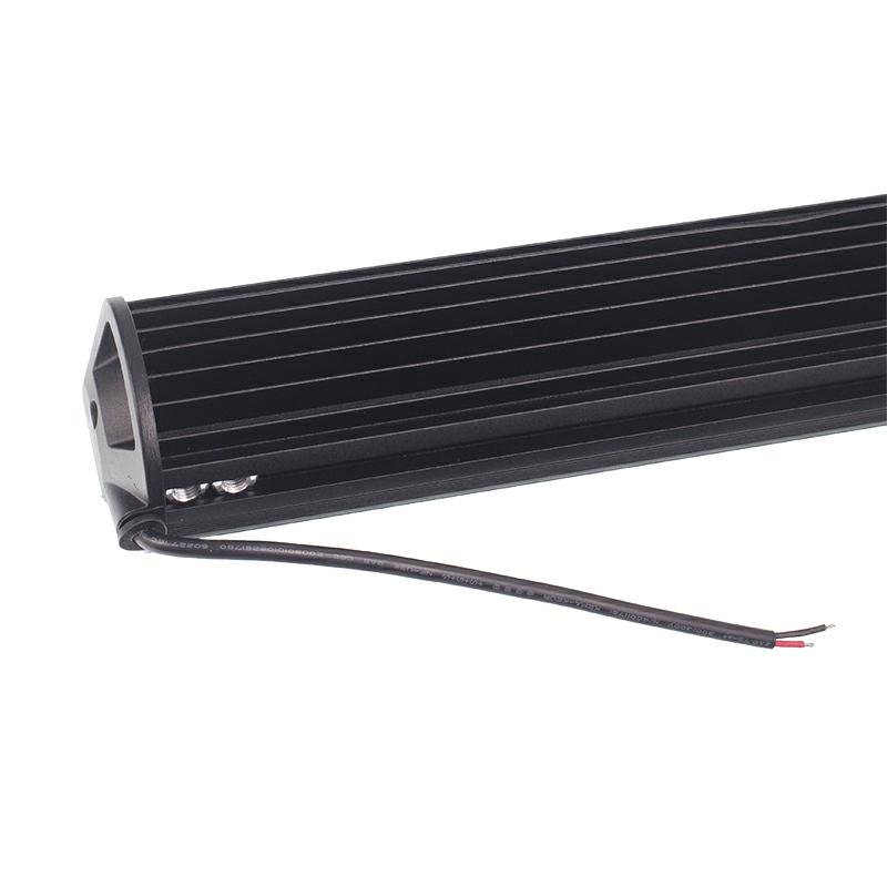 LED PANEL, STRAIGHT, 42 LEDS IN 2 ROWS, tagumine MOUNT, 10-30V, 6720 LM