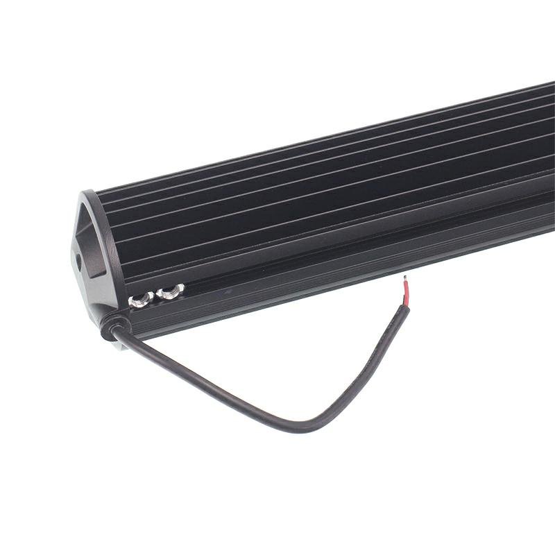 LED PANEL, STRAIGHT, 48 LEDS IN 2 ROWS, tagumine MOUNT, 10-30V, 7680 LM