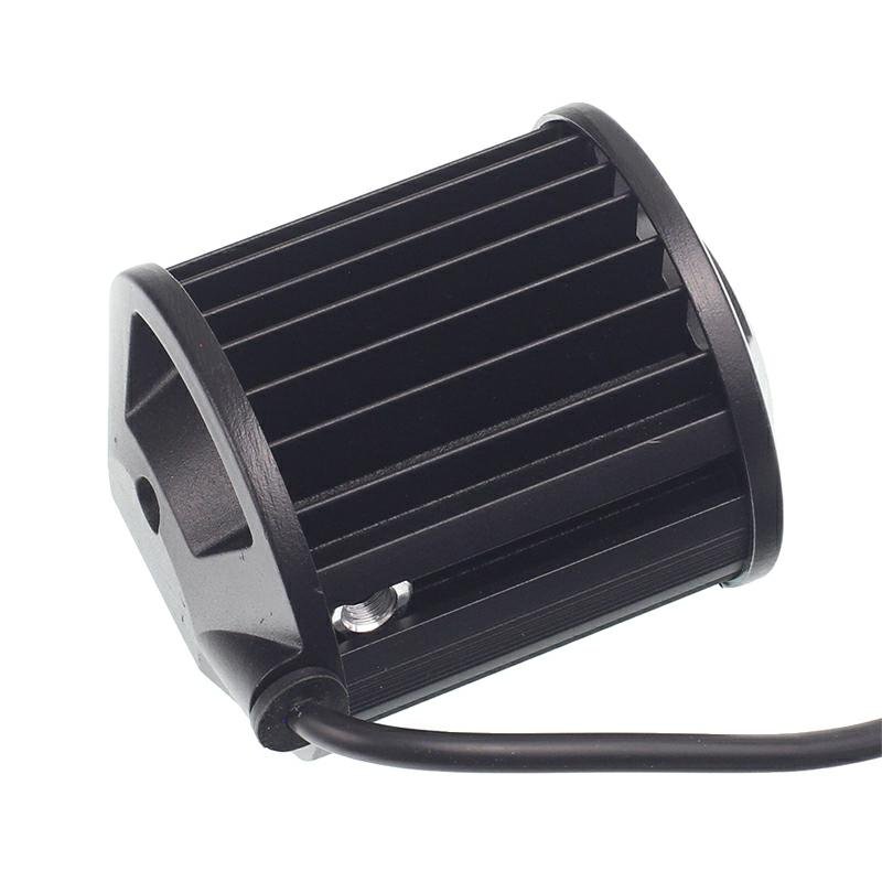 LED PANEL, STRAIGHT, 6 LEDS IN 2 ROWS, tagumine MOUNT, 10-30V, 960 LM