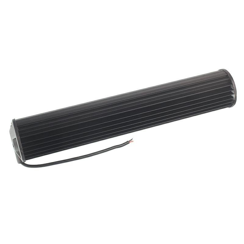 LED PANEL, STRAIGHT, 72 LEDS IN 4 ROWS, tagumine MOUNT, REFLECTOR, 12-60V