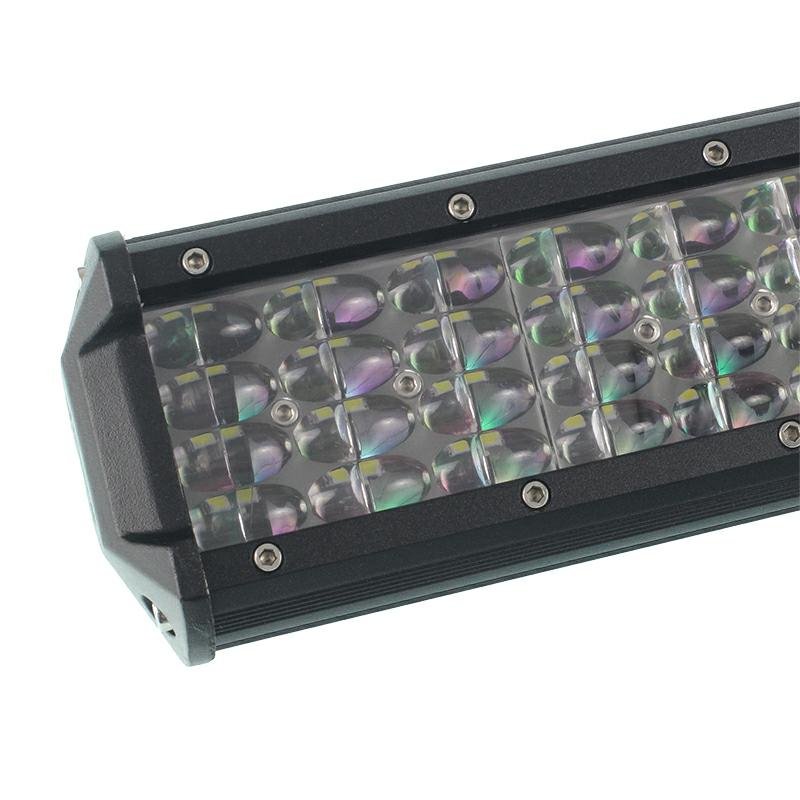 LED PANEL, STRAIGHT, 72 LEDS IN 4 ROWS, tagumine MOUNT, REFLECTOR, 12-60V