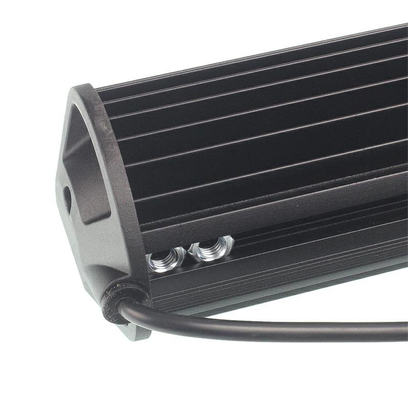 LED PANEL, STRAIGHT, 72 LEDS IN 4 ROWS, tagumine MOUNT, REFLECTOR, 12-60V