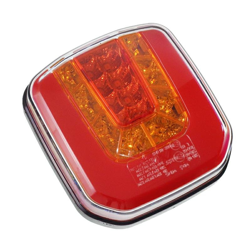 LED-TAGATULI VASAKULT JA ÄÄRE ILMA KAABLITA, RUUDUKUJULINE, 12/24V