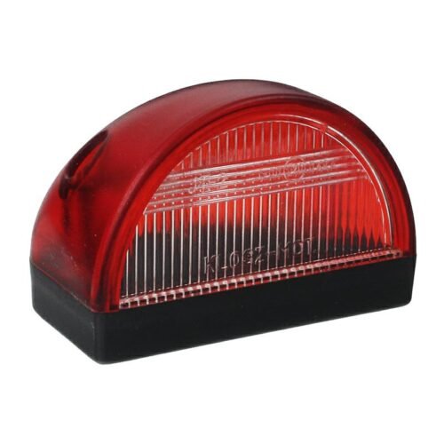 LICENSE plaat LIGHT - punane HOUSING