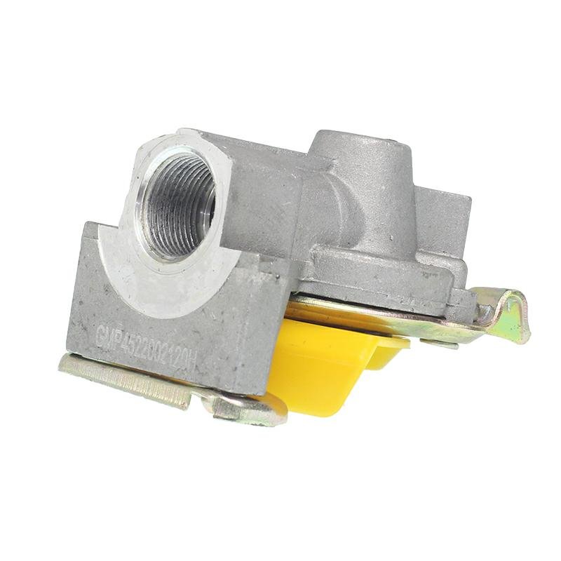 M22 kollane TRUCK ventiiliga voolikuühendus, ava - 15MM