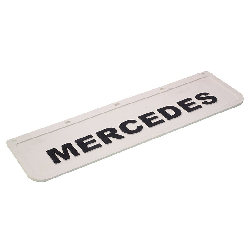 MUD FLAP (MUD FLAP) RELJEEFNE TAGAOSA "MERCEDES" 600X180MM, B/CZ