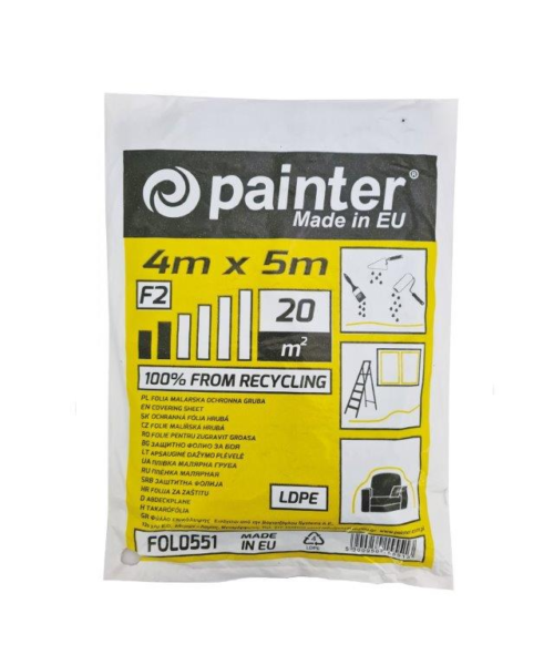 Maalrikile Painter 4 x 5m LDPE 15mikronit | Käsitööriistad>Maalritarbed |  | Trollo.ee | Üle 10 000 toote