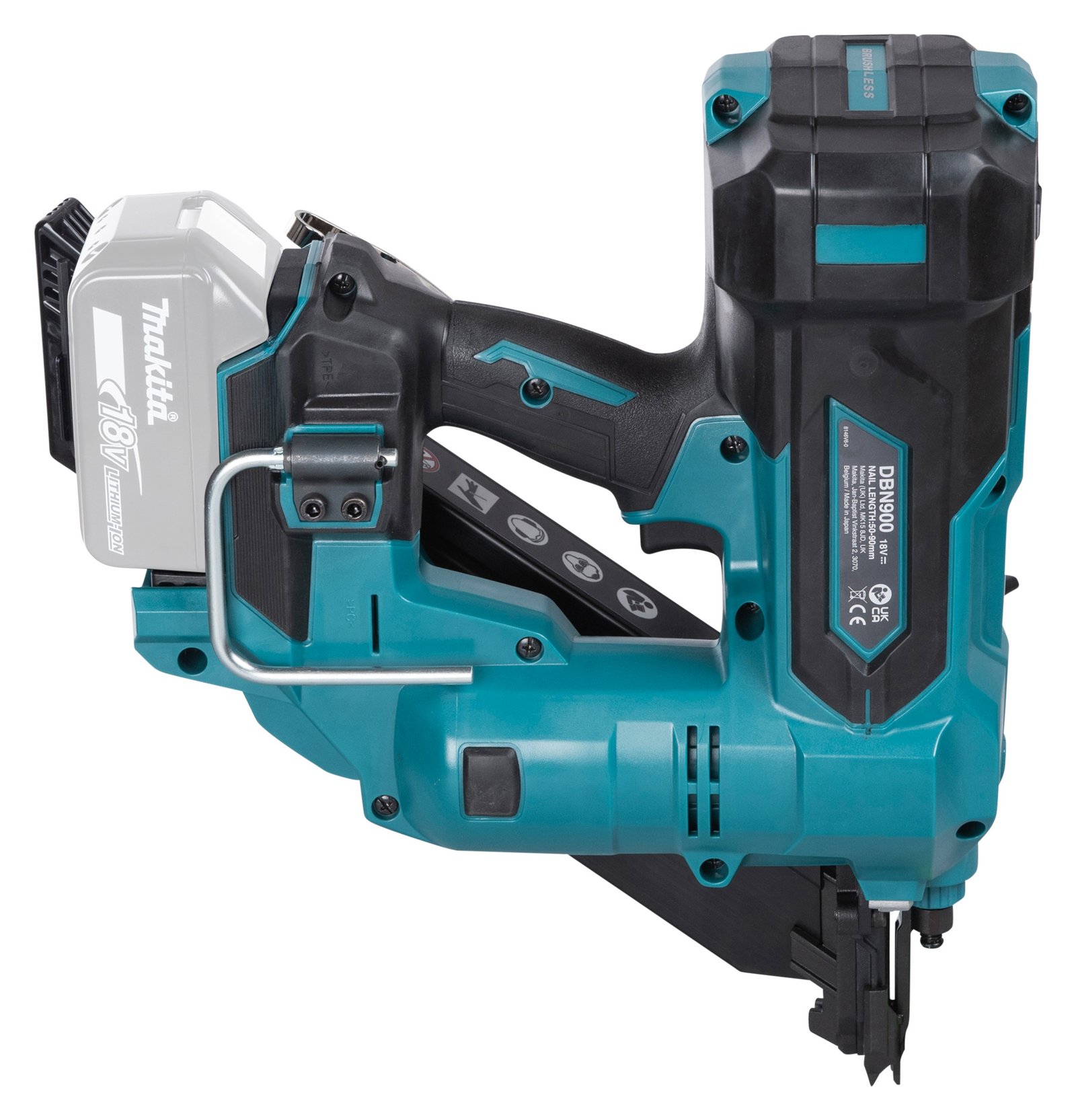 Makita aku karkassinaelapüstol DNB900ZK, ilma aku ja laadijata