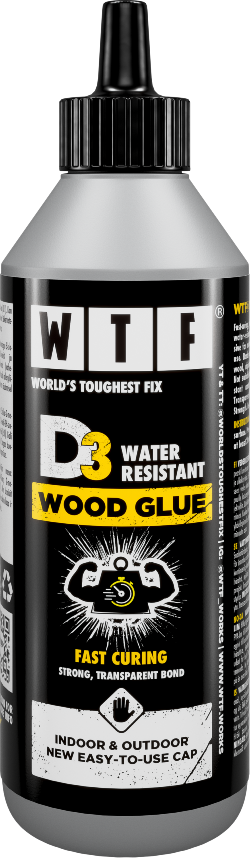 Niiskuskindel puiduliim WTF D3 750 ml