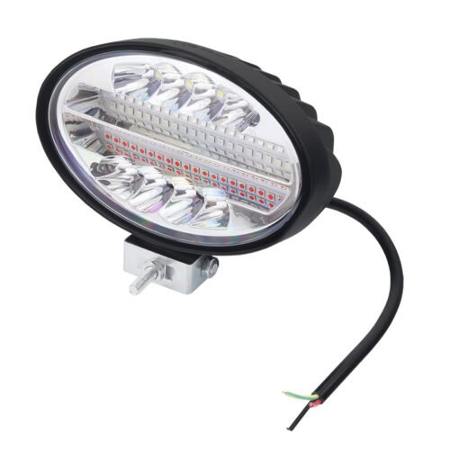 OVAL LED WORK LAMP 48 LED STROBE 10-30V THICKNESS 50MM ALUMIINIUMKORPUS | Autokaubad>Sõidukite valgustus | Hermon | Trollo.ee | Üle 10 000 toote