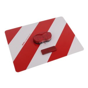 OVERSIZE WARNING SIGN koos LIGHTING AND REFLECTOR