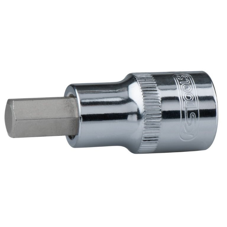 Otsakupadrun 6-kanti 1/2" CHROMEplus, riputussildil 6mm, KS Tools