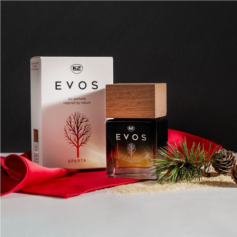 PERFUMY TO SAMOCHODU - K2 EVOS SPARTA 50ml