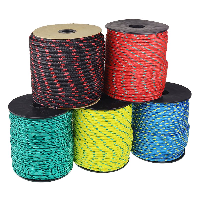 POLYPROPYLENE ROPE FI 18,0 mm, MIX COLORS, rull 70 m