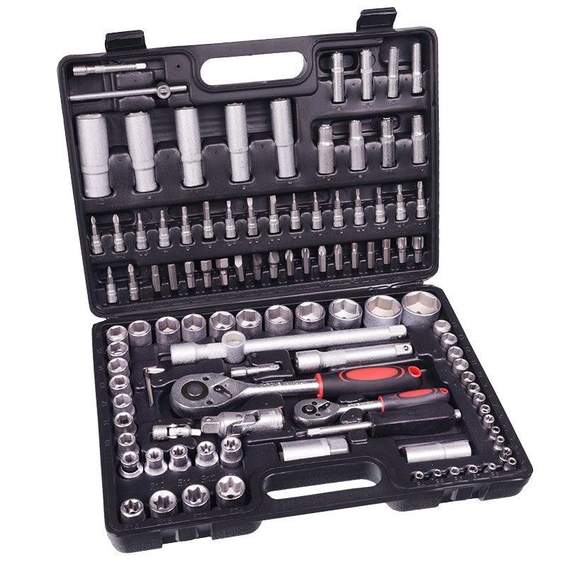 Pesa WRENCH komplekt, 108-PIECE, plastikkohver, plastik CLASPS