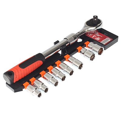 Pesa WRENCH komplekt, 9-PIECE, 1/2", plastik HOLDER