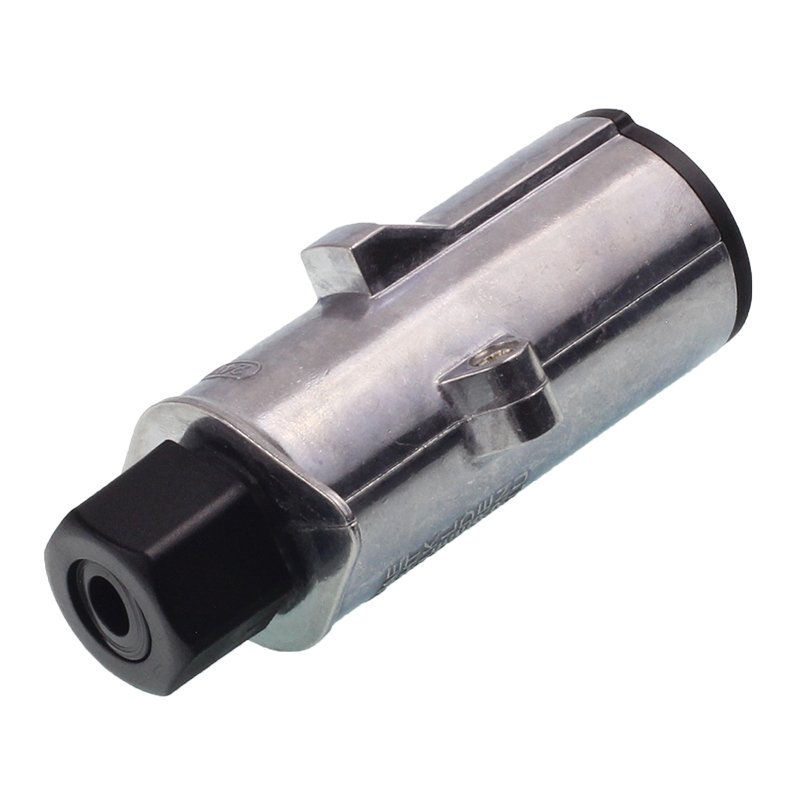Pistik 7/24V N alumiinium, SCREW sõrm koos SCREW NUT